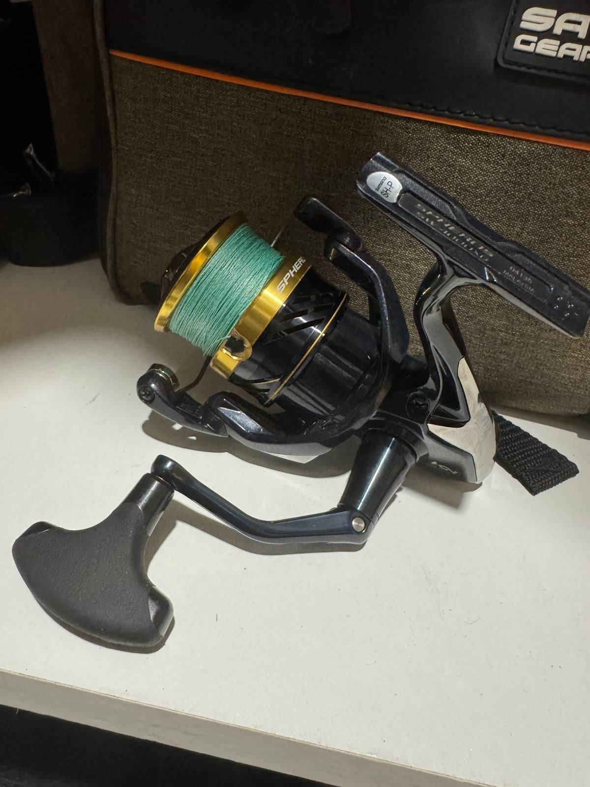 Shimano spheros SW4000 XG, Ophalen, Zo goed als nieuw, Molen