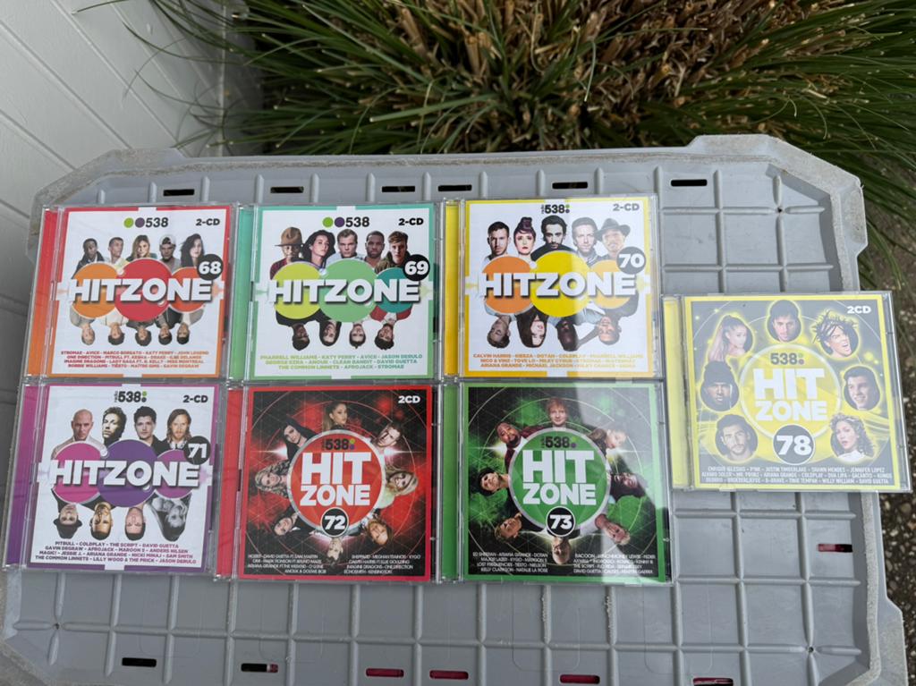 Hitzone CD’s 7x, Ophalen of Verzenden, Zo goed als nieuw, Overige genres