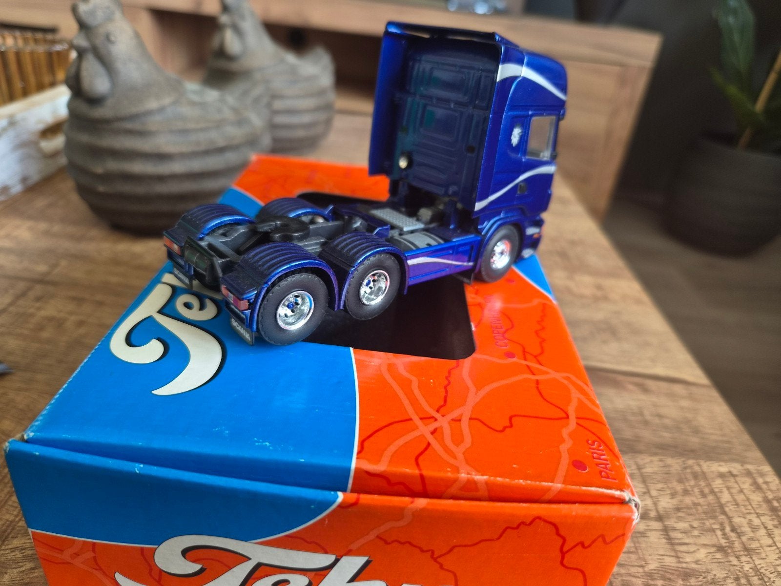 scania ria model blauw, Tekno, T, Nieuw, Tekno