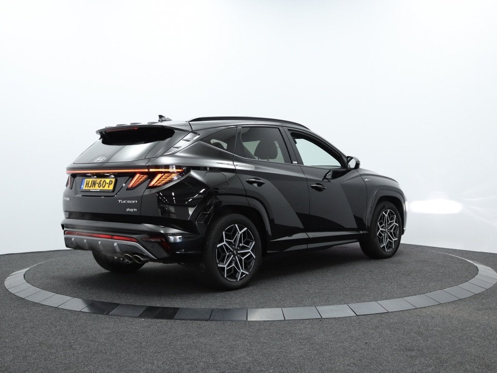 Hyundai Tucson 1.6 PHEV N-Line Sky | Navigatie | Camera | St, Auto's, Hyundai, 14 kWh, Gebruikt, 4 cilinders, Zwart
