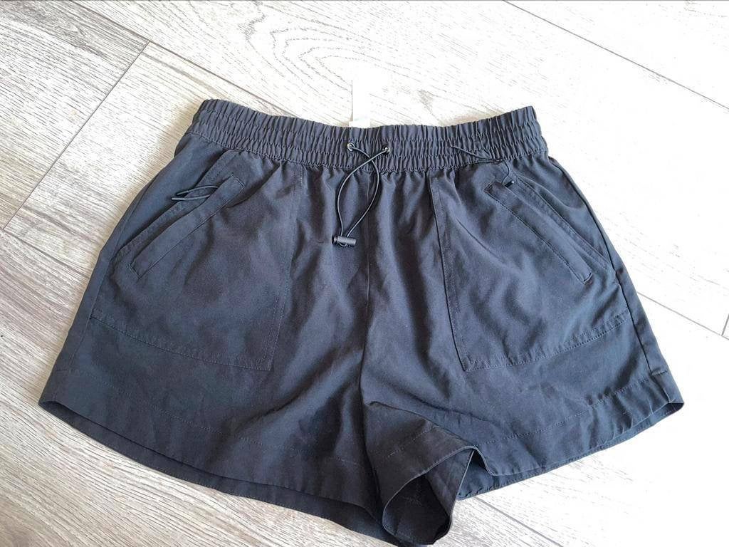 Sportbroek zwart zwart L short, Verzenden, Zwart, Zo goed als nieuw, Maat 42/44 (L)