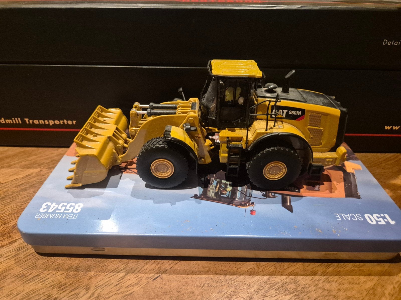 cat shovel 1:50, Ophalen of Verzenden, Hijskraan, Tractor of Landbouw, Overige merken