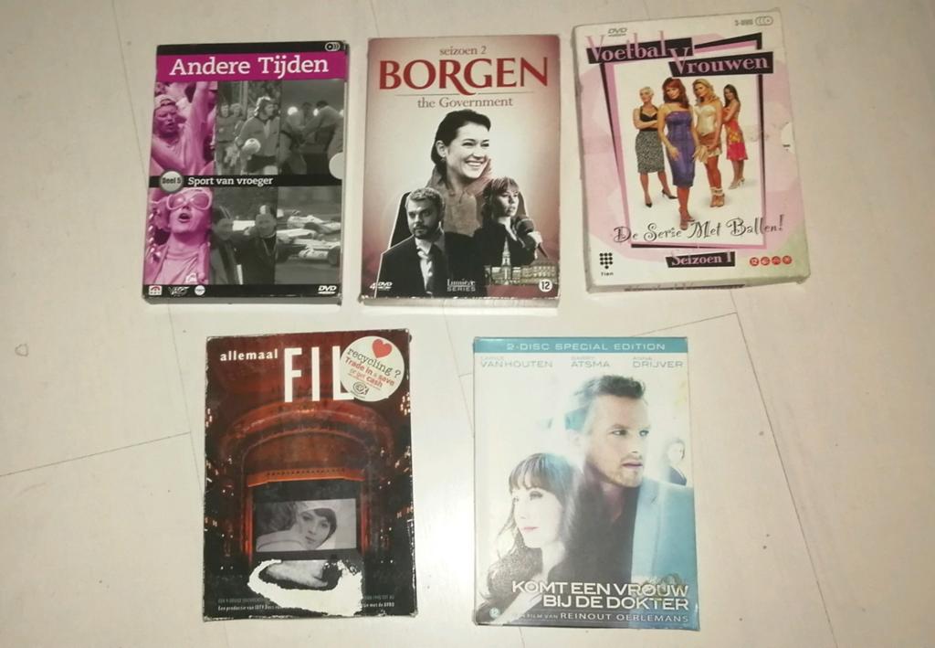 Diverse DVD'S series, Vanaf 16 jaar, Ophalen of Verzenden, Gebruikt