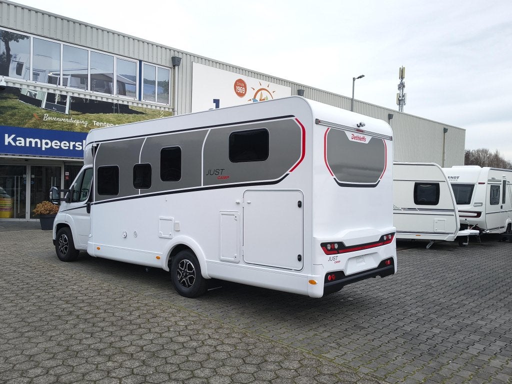 Dethleffs Just Camp T 7052 EBL Active - Face to Face, Caravans en Kamperen, Campers, Automaat, Koelkast, Ringverwarming, Fiat