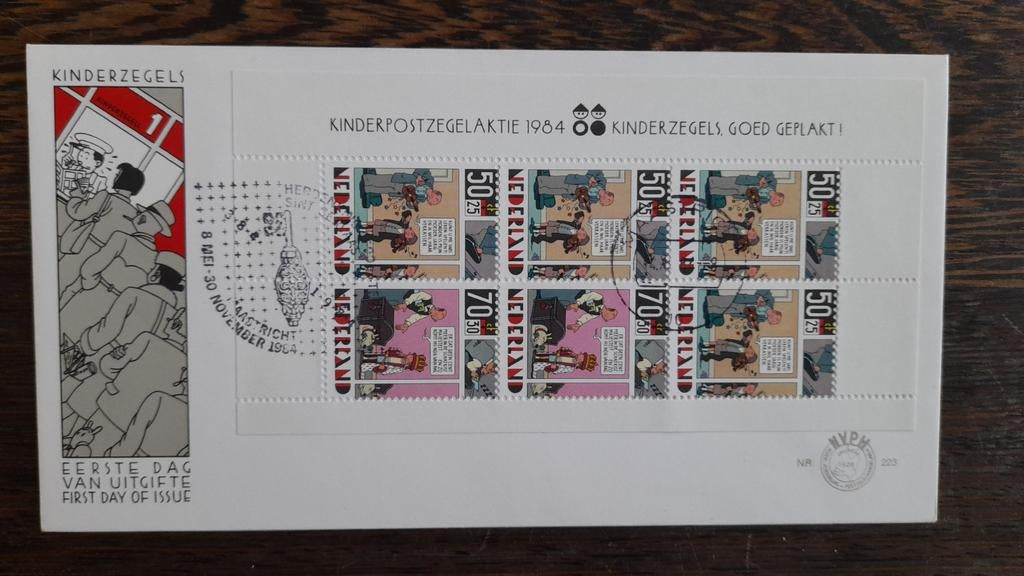 Kinderpostzegels 1984 Eerste Dag Uitgifte Maastricht, Postzegels en Munten, Postzegels | Nederland, Ophalen of Verzenden
