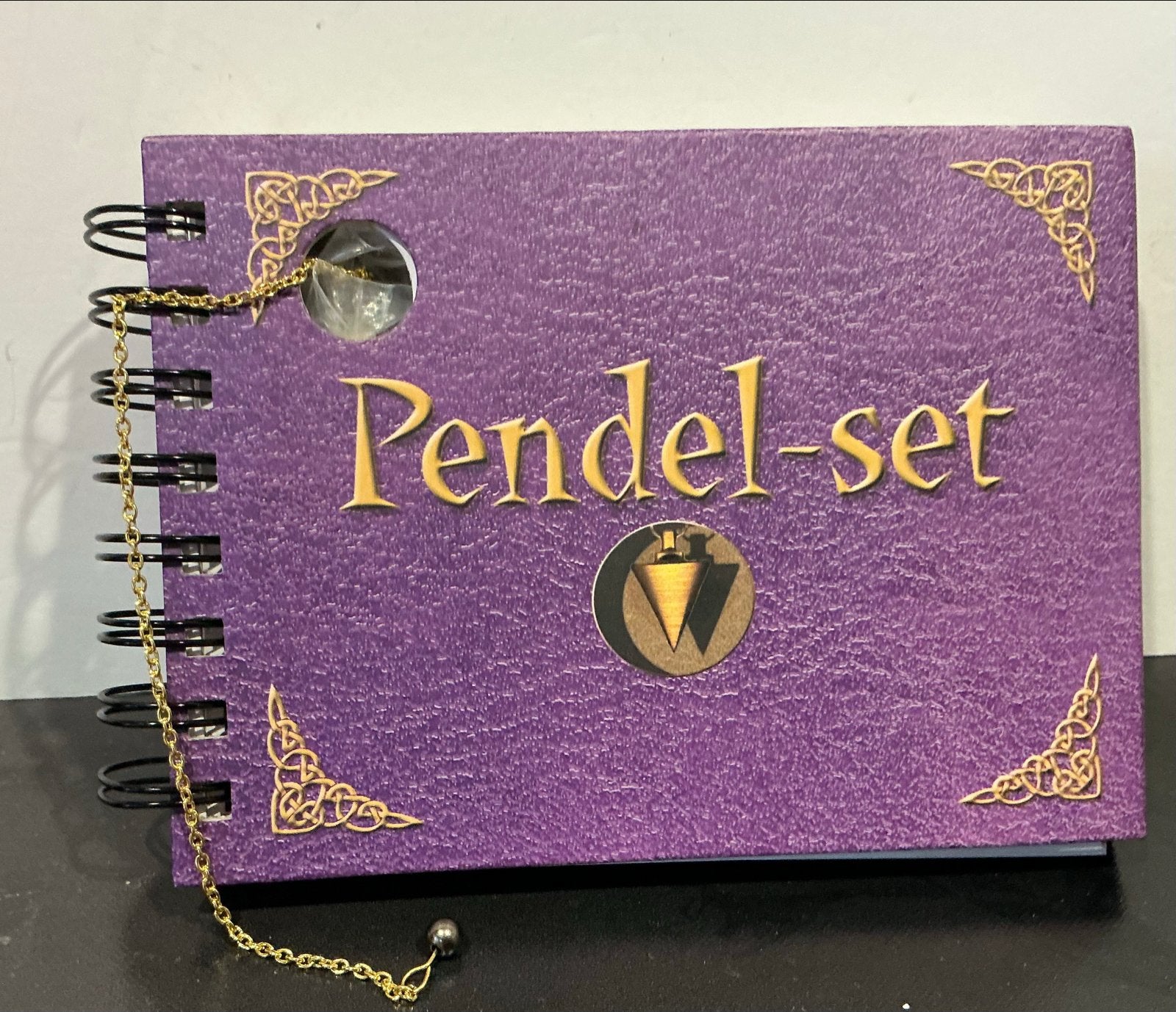 Pendel-set met instructieboek en pendel, Verzenden, Zo goed als nieuw, Spiritualiteit algemeen, Instructieboek