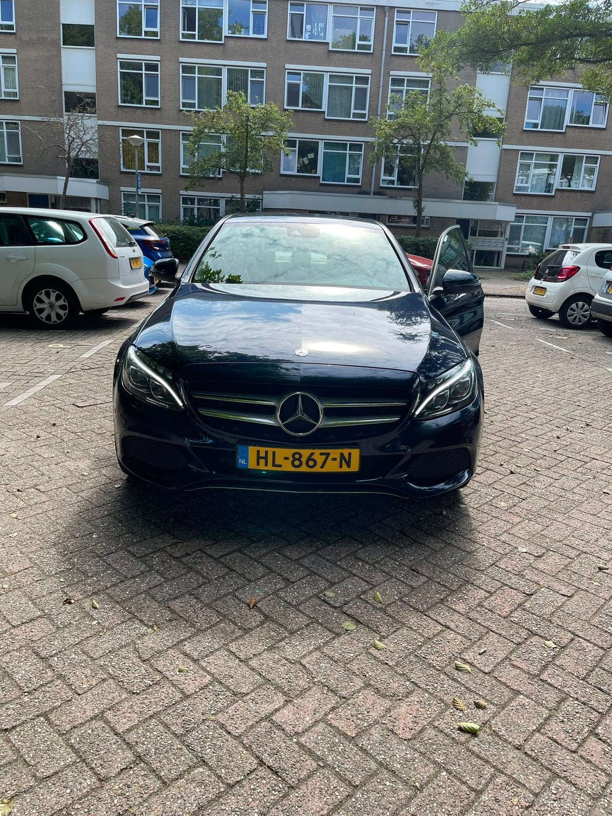 Mercedes-Benz C-Klasse C350 e Plug-in Hybrid 279pk 7G-TRONIC, Auto's, Automaat, Achterwielaandrijving, Blauw, 1600 kg