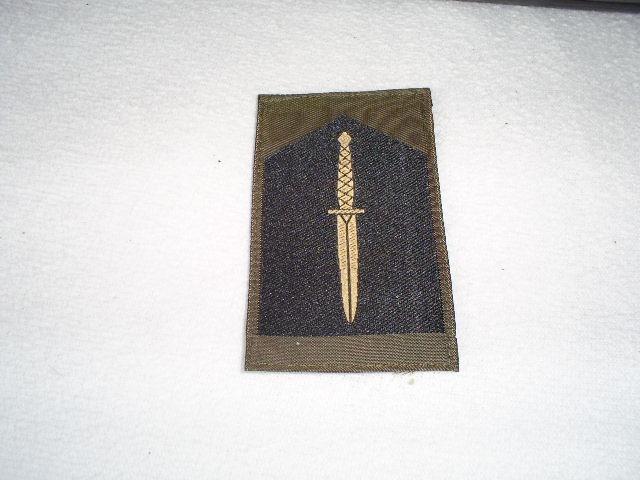 embleem comandos  chterzijde klit, Verzamelen, Militaria | Algemeen, Ophalen of Verzenden, Landmacht, Nederland, Embleem of Badge