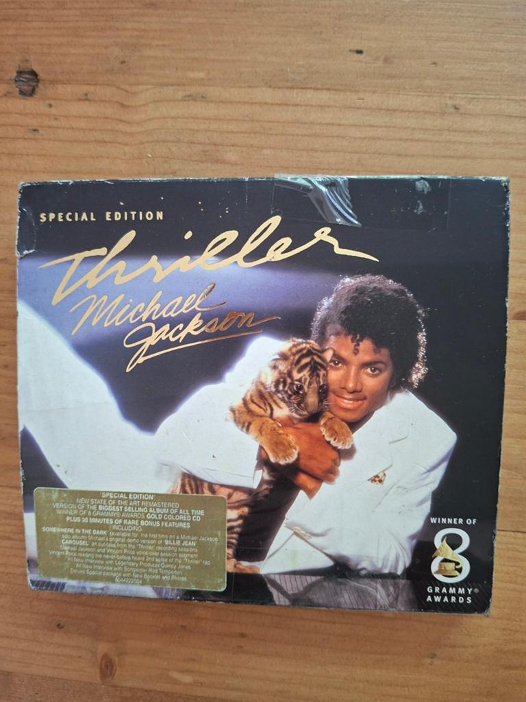 Thriller Michael Jackson cd, Ophalen of Verzenden, Zo goed als nieuw, Overige formaten
