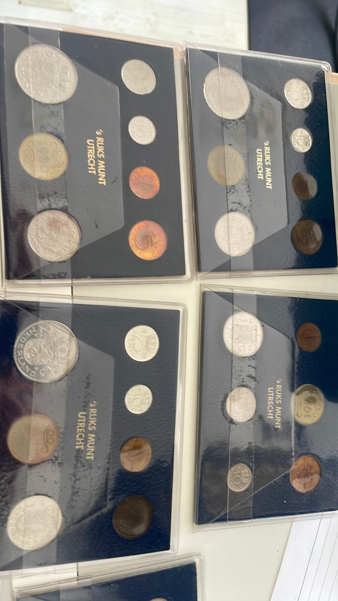 5 rijksmunt setjes 1976,77,78,79,80, Ophalen of Verzenden, Nederland, Munten