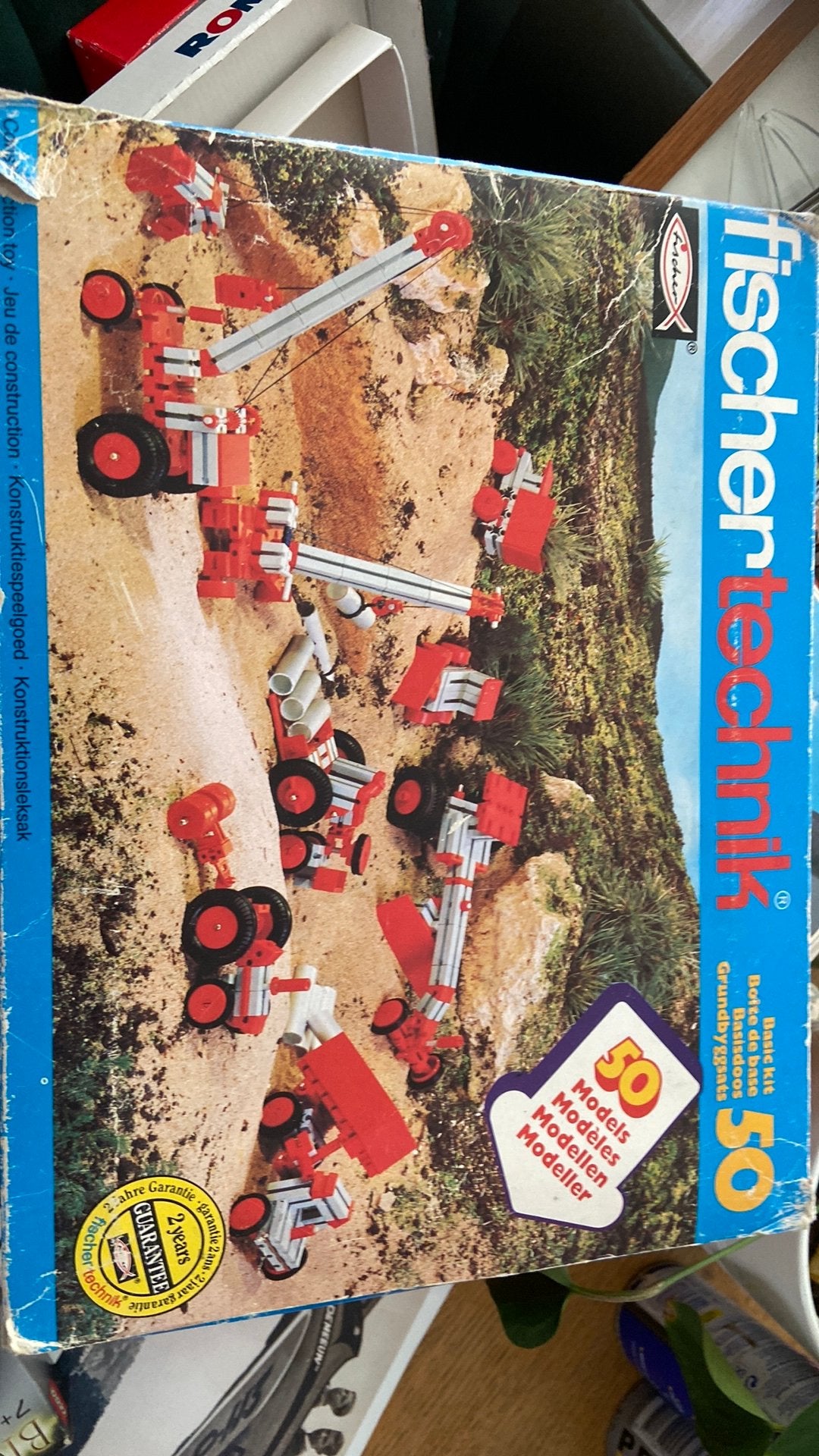 Fischertechnik 50 Bouwdoos - Vintage Constructiespeelgoed, Ophalen of Verzenden, Gebruikt, Overige merken