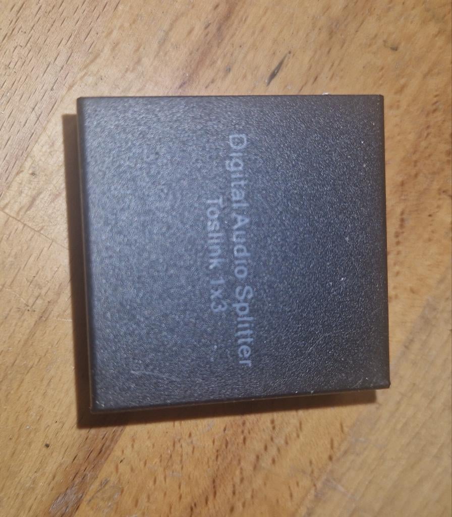 Toslink Optische Audio Splitter 1x3 - Digitaal Audio, Ophalen of Verzenden, Nieuw, Overige kabels