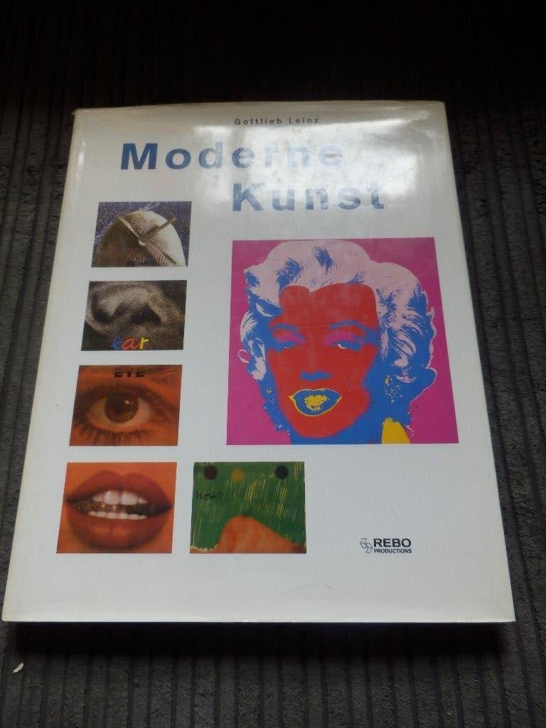 Moderne Kunst - Gottlieb Leinz - Rebo Productions, Boeken, Gottlieb Leinz, Ophalen of Verzenden, Zo goed als nieuw, Schilder- en Tekenkunst