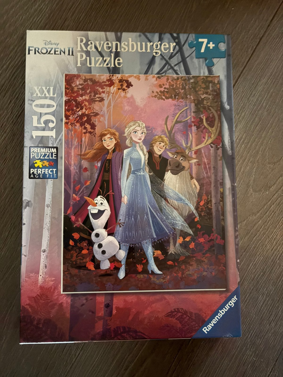 Frozen puzzel 150 stukjes ( compleet), Ophalen of Verzenden, Minder dan 500 stukjes, Gebruikt, Legpuzzel