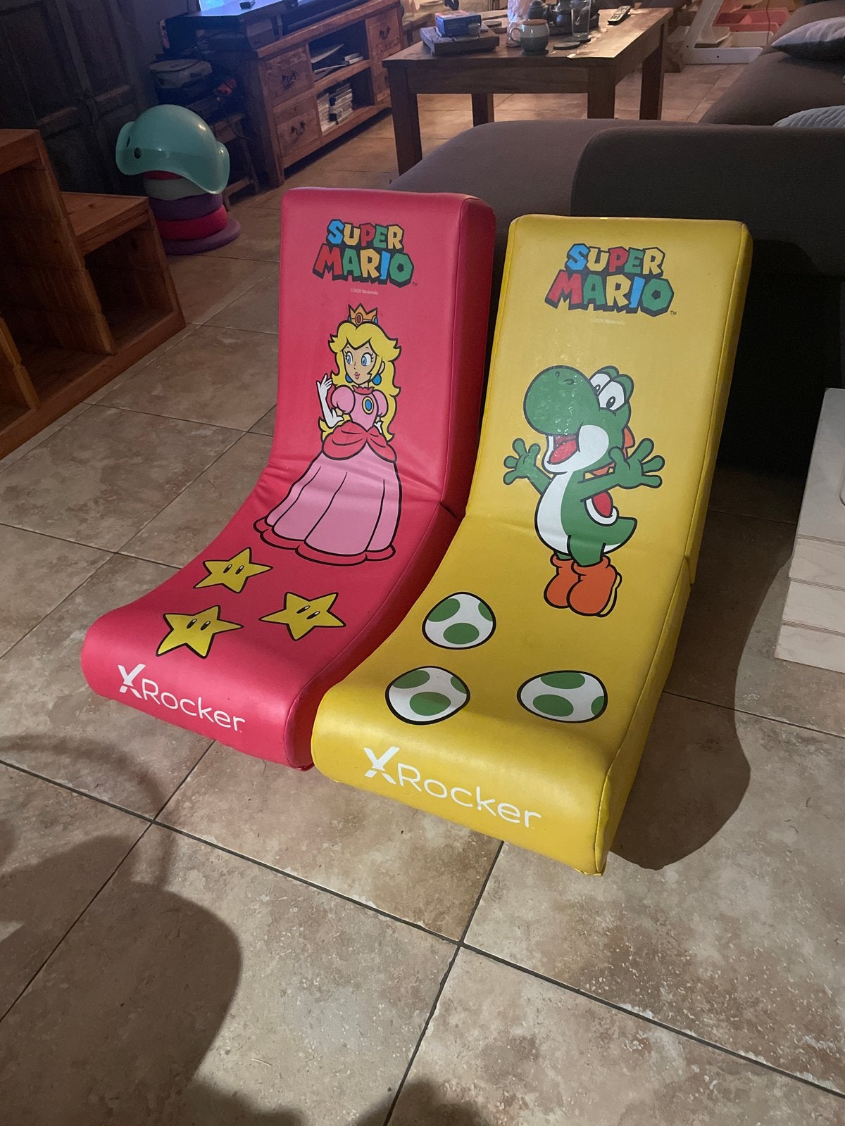 X-Rocker Super Mario Gaming Stoelen (2 stuks), Ophalen, Zo goed als nieuw, Switch, Overige typen