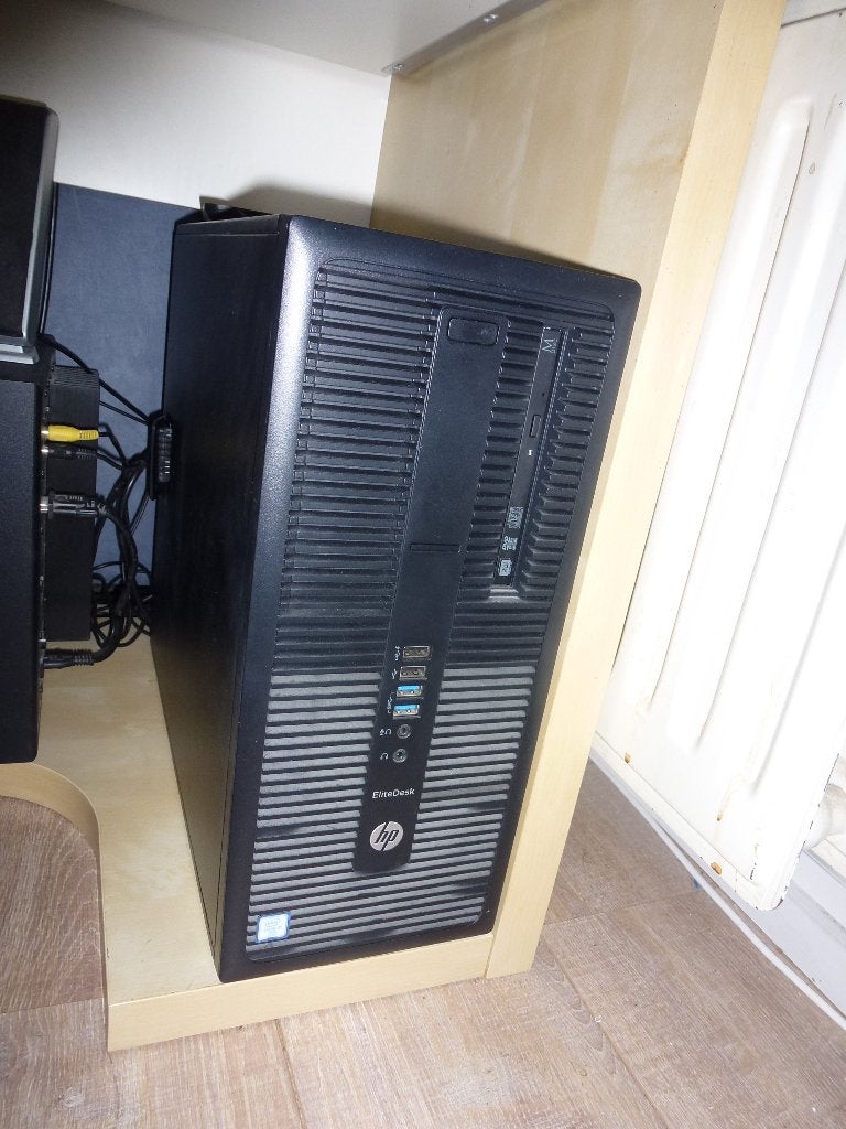 HP Elite desk 800 G@TWR, Ophalen of Verzenden, Zo goed als nieuw, HDD, Met videokaart