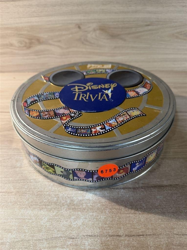 disney trivia in blik - s6753, Hobby en Vrije tijd, Gezelschapsspellen | Bordspellen, Verzenden, Zo goed als nieuw