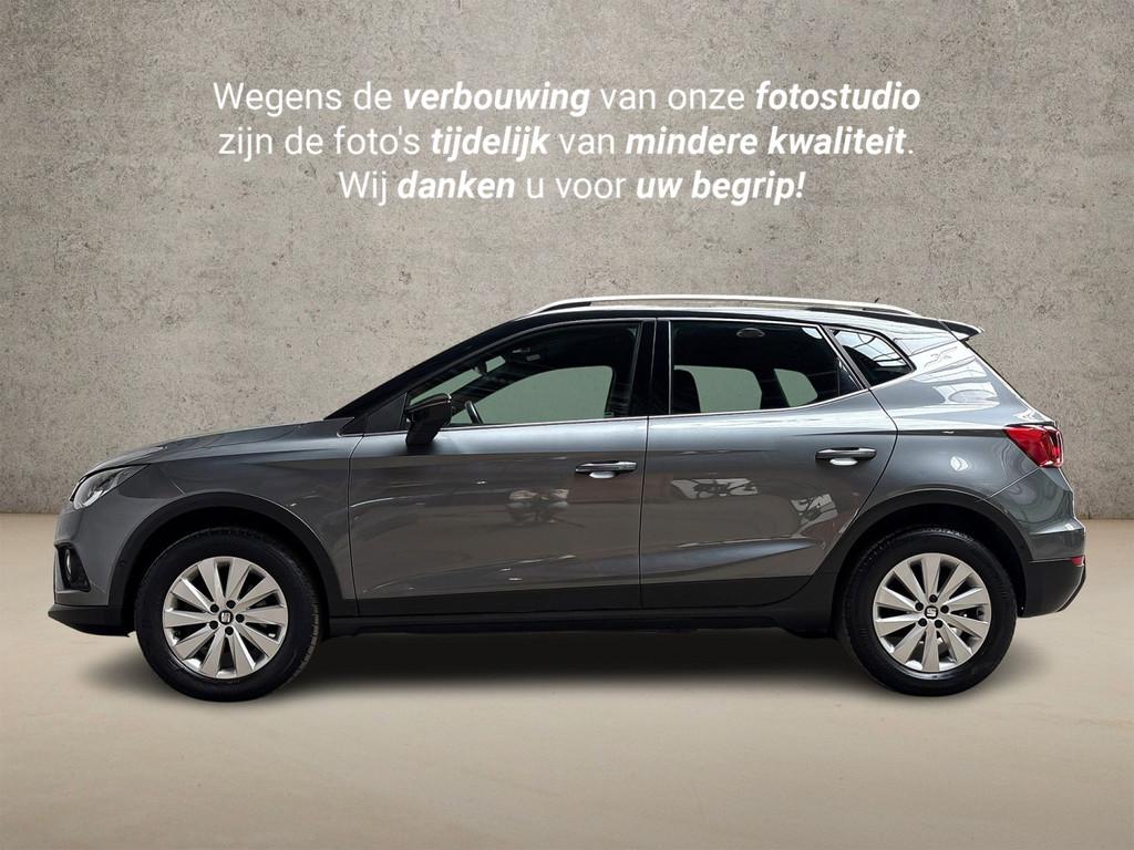 SEAT Arona 1.0 TSI Xcellence Intense Automaat (APPLE CARPLAY, Auto's, 12 maanden, Stof, Gebruikt, 116 pk