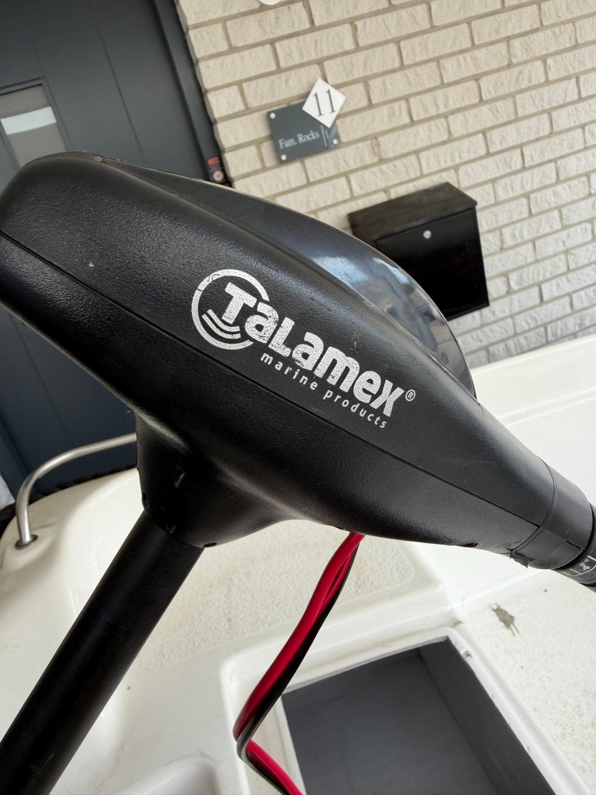 Talamex TM66 elektrische buitenboordmotor DEFECT, onderdelen, Watersport en Boten, Ophalen, Zo goed als nieuw, Motor en Techniek
