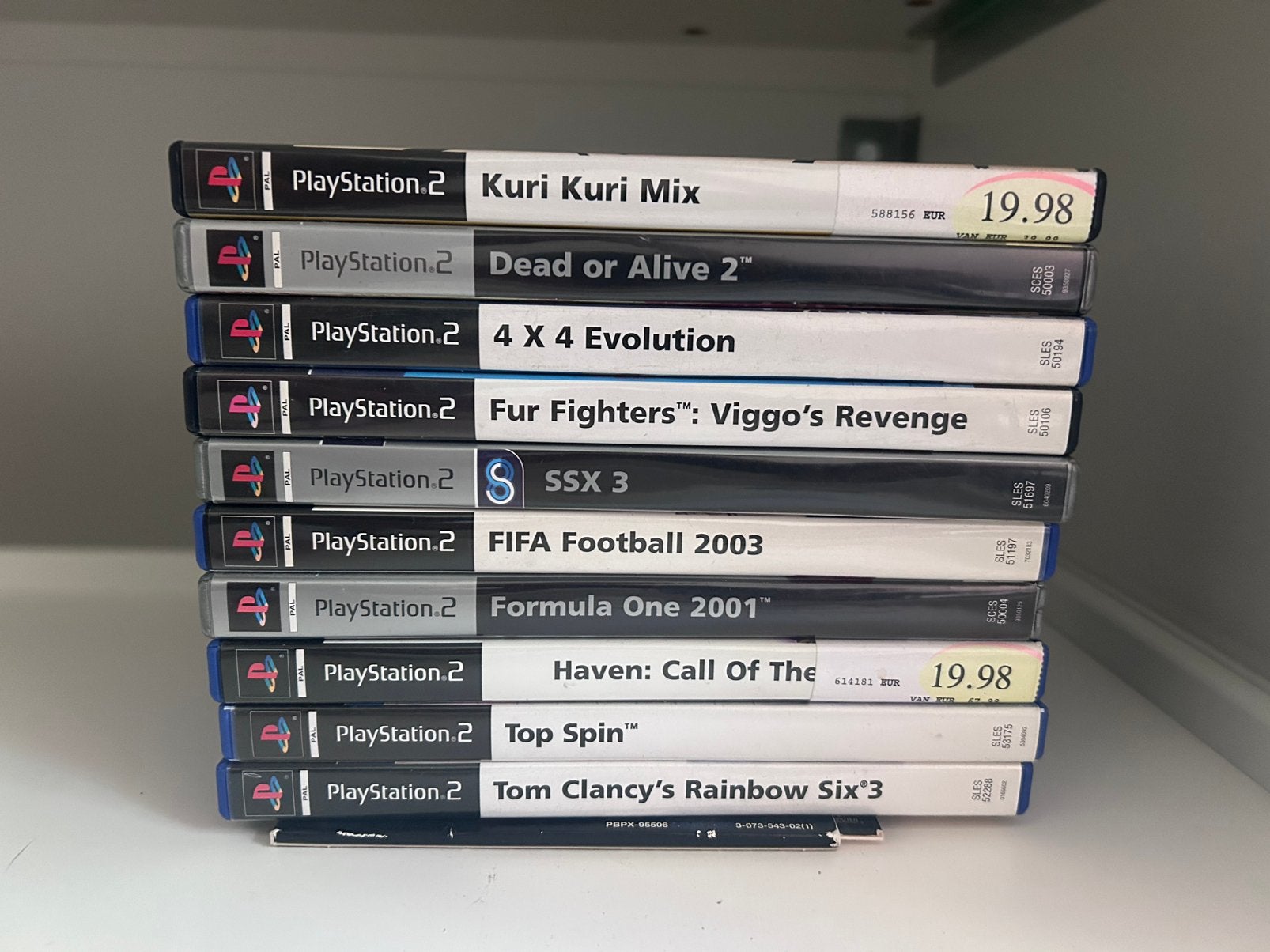 Gratis ophalen: diverse PlayStation 2 spellen, 1 speler, Ophalen, Zo goed als nieuw, Vanaf 3 jaar
