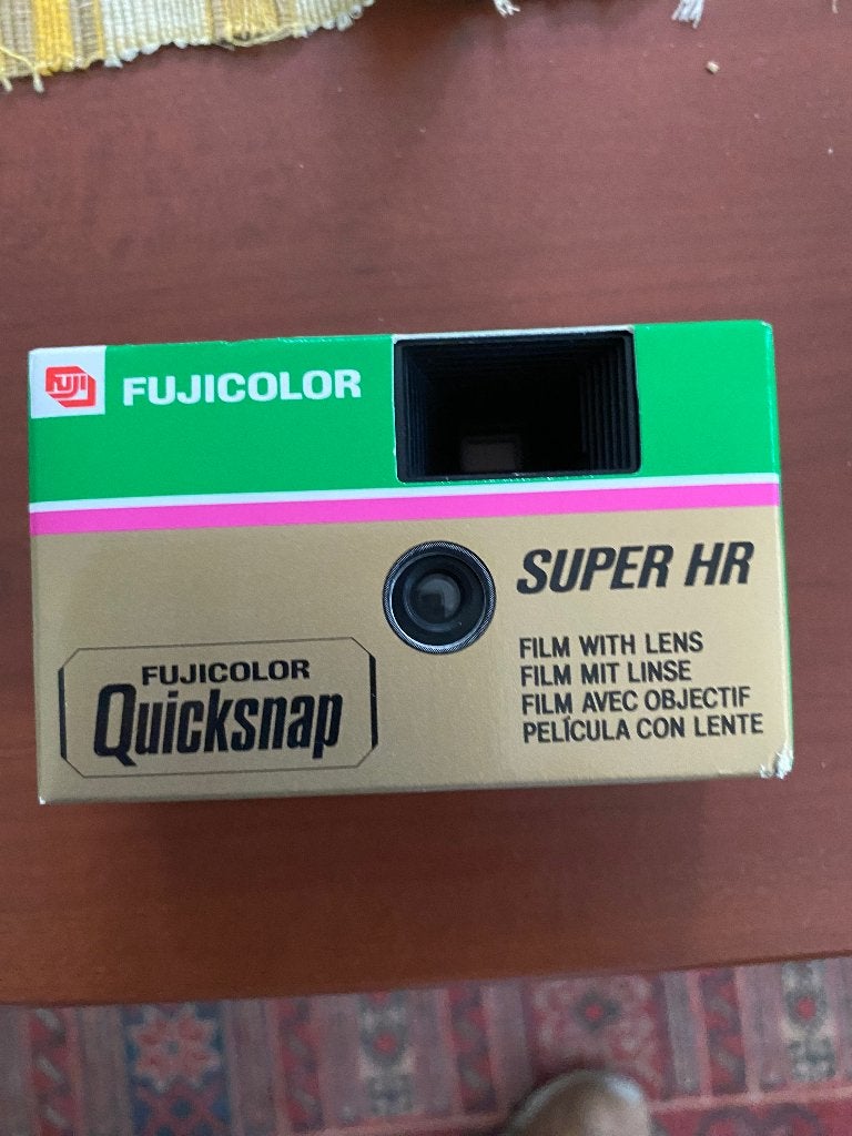 Weggooi foto camera vintage, Audio, Tv en Foto, Ophalen of Verzenden, Nieuw, Compact, Fuji
