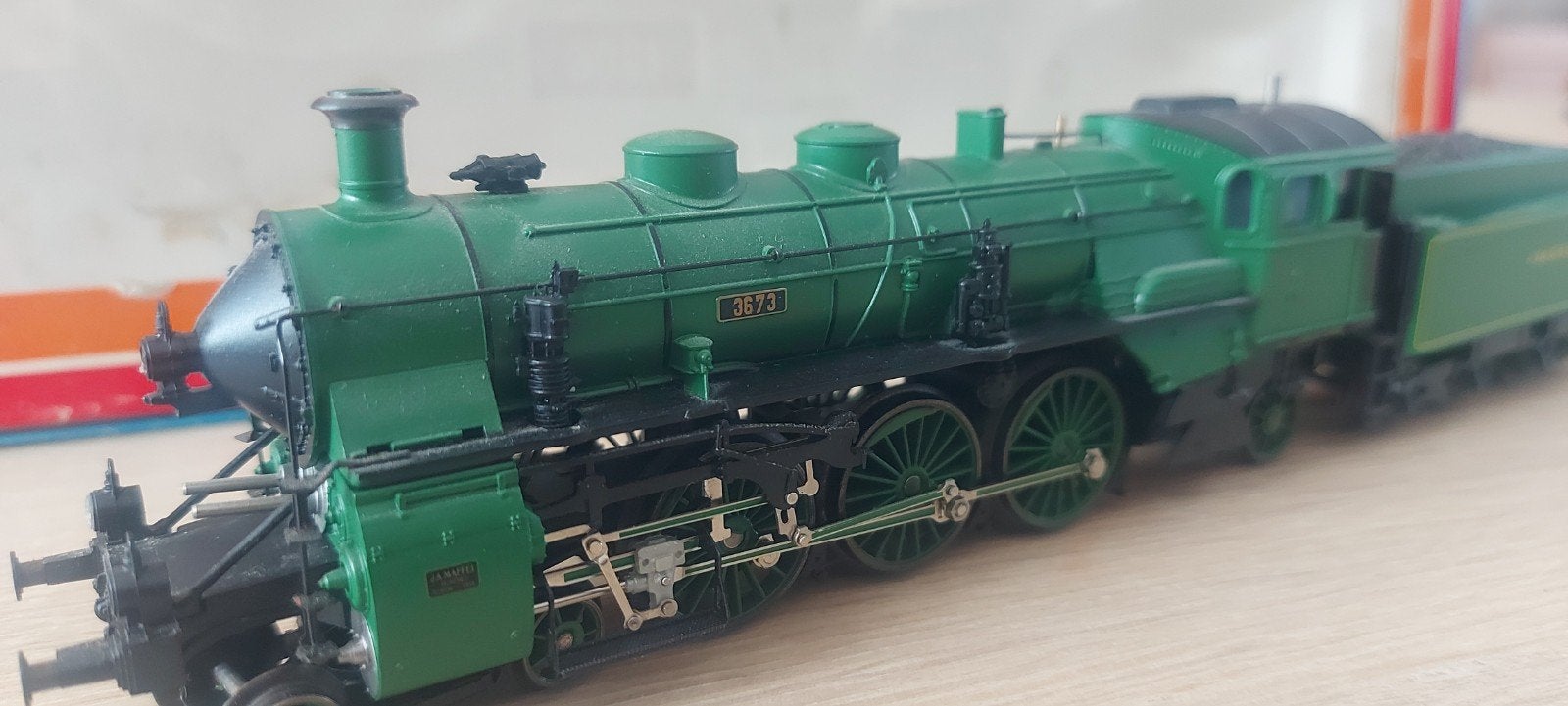 Märklin K.Bay.sts.B br 3673 delta artnr 33193 in ovp, Hobby en Vrije tijd, Wisselstroom, Locomotief, Ophalen of Verzenden, Zo goed als nieuw