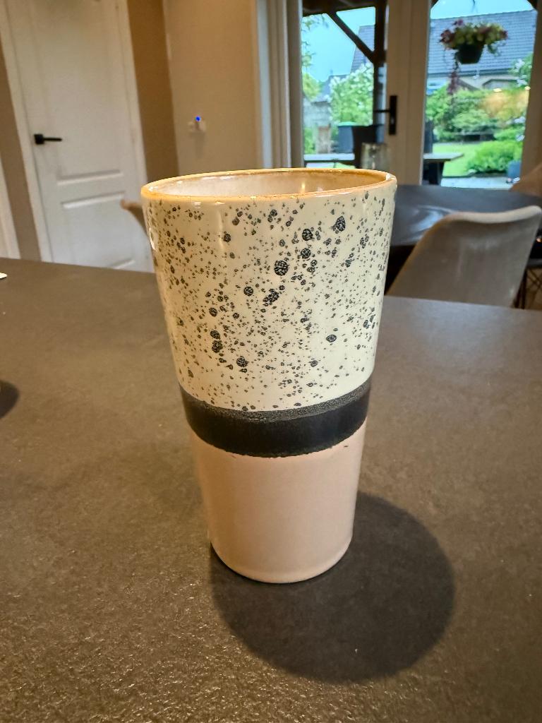 Hk living latte mok, Huis en Inrichting, Keuken | Servies, Ophalen, Keramiek, Overige stijlen, Kop(pen) en/of Schotel(s)