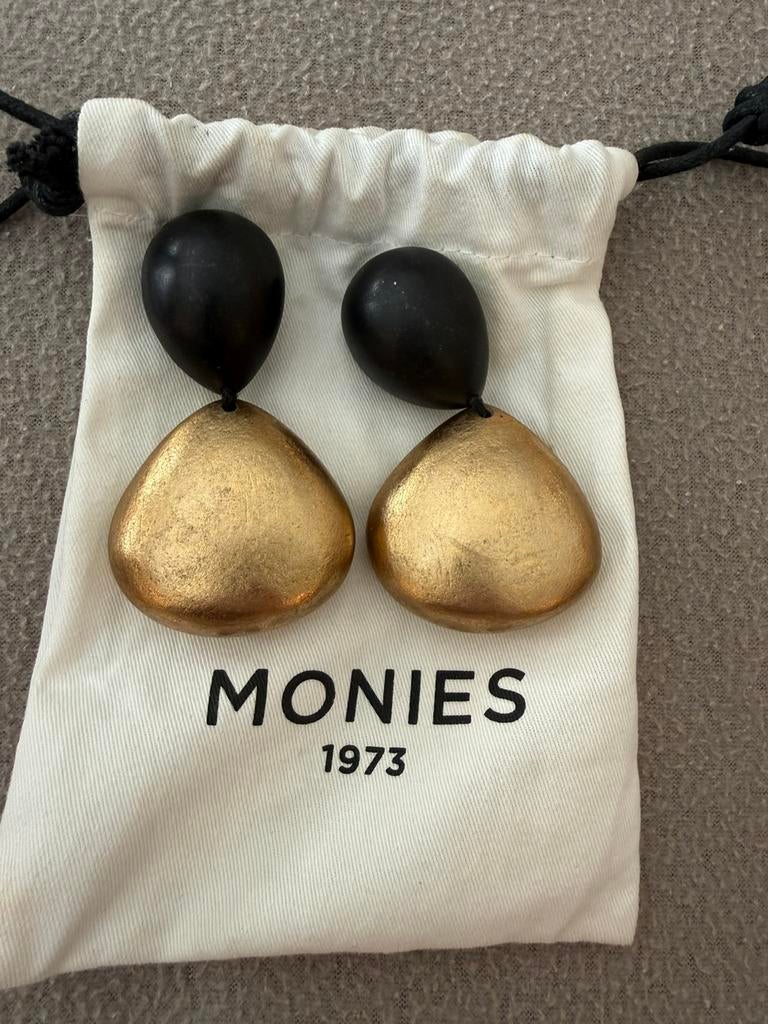 Monies clip oorbellen, Sieraden, Tassen en Uiterlijk, Oorbellen, Verzenden, Zo goed als nieuw, Overige materialen