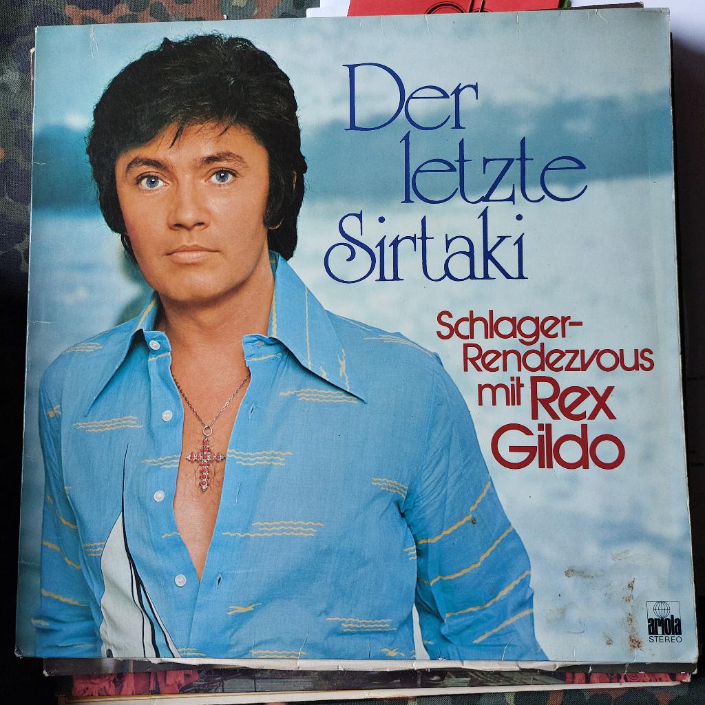 LP  Rex Gildo  Der Letzte Sirtaki, Ophalen of Verzenden, Gebruikt, Overige formaten