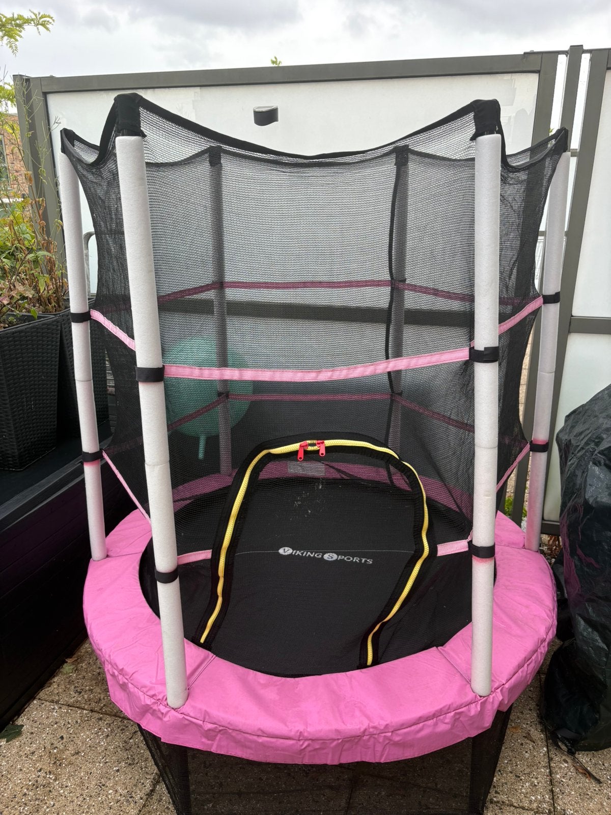 Te koop Roze Trampolines, Ophalen of Verzenden, Zo goed als nieuw