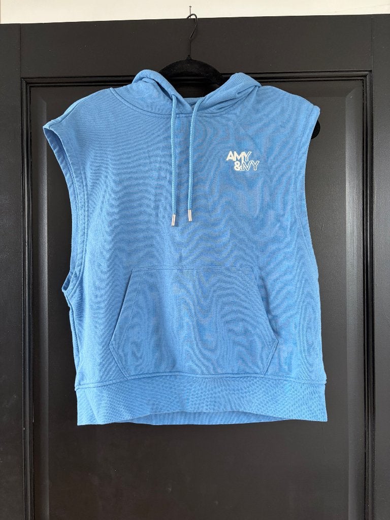 Amy & Ivy mouwloze hoodie, lichtblauw maat xxs, Blauw, Ophalen of Verzenden, Maat 34 (XS) of kleiner, Amy & Ivy