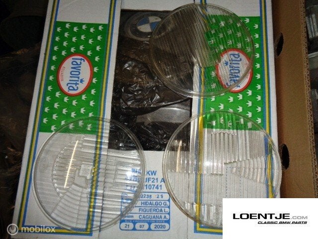 Koplampglas BMW 02 1502 1602 1802 2002 etc, Gebruikt, Ophalen of Verzenden, BMW