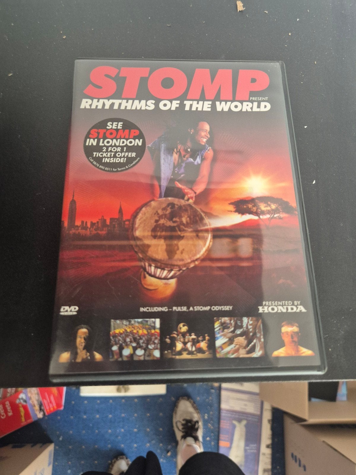 Stomp: Rhythms of the World DVD - Inclusief Pulse, Alle leeftijden, Engels, Ophalen of Verzenden, Dansshow
