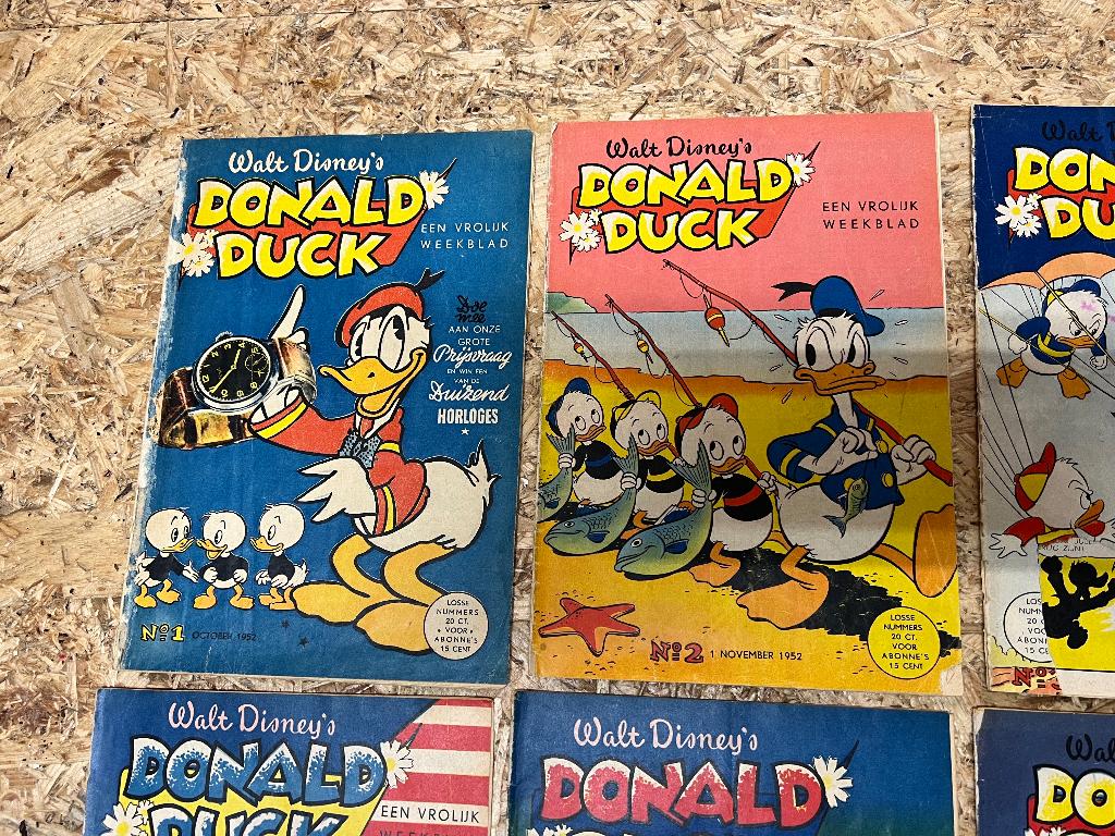 Donald Duck complete serie jaargangen 1952 t/m 2024, Complete serie of reeks, Ophalen, Gelezen, Europa