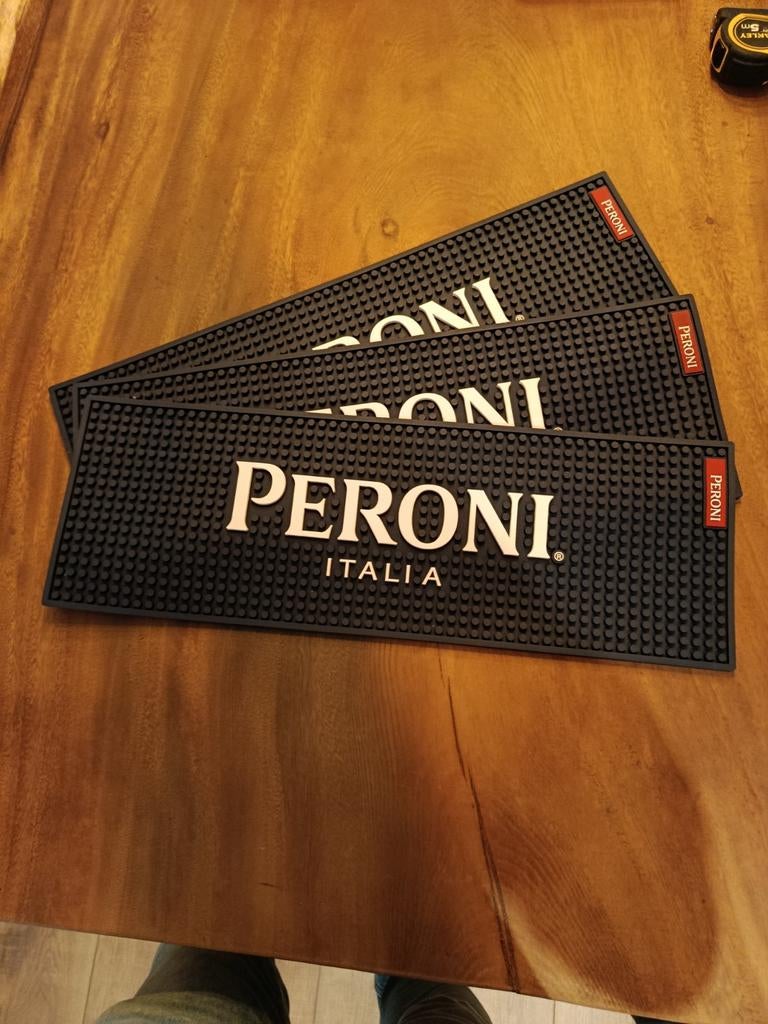 Peroni bier barmat, Ophalen of Verzenden, Reclamebord
