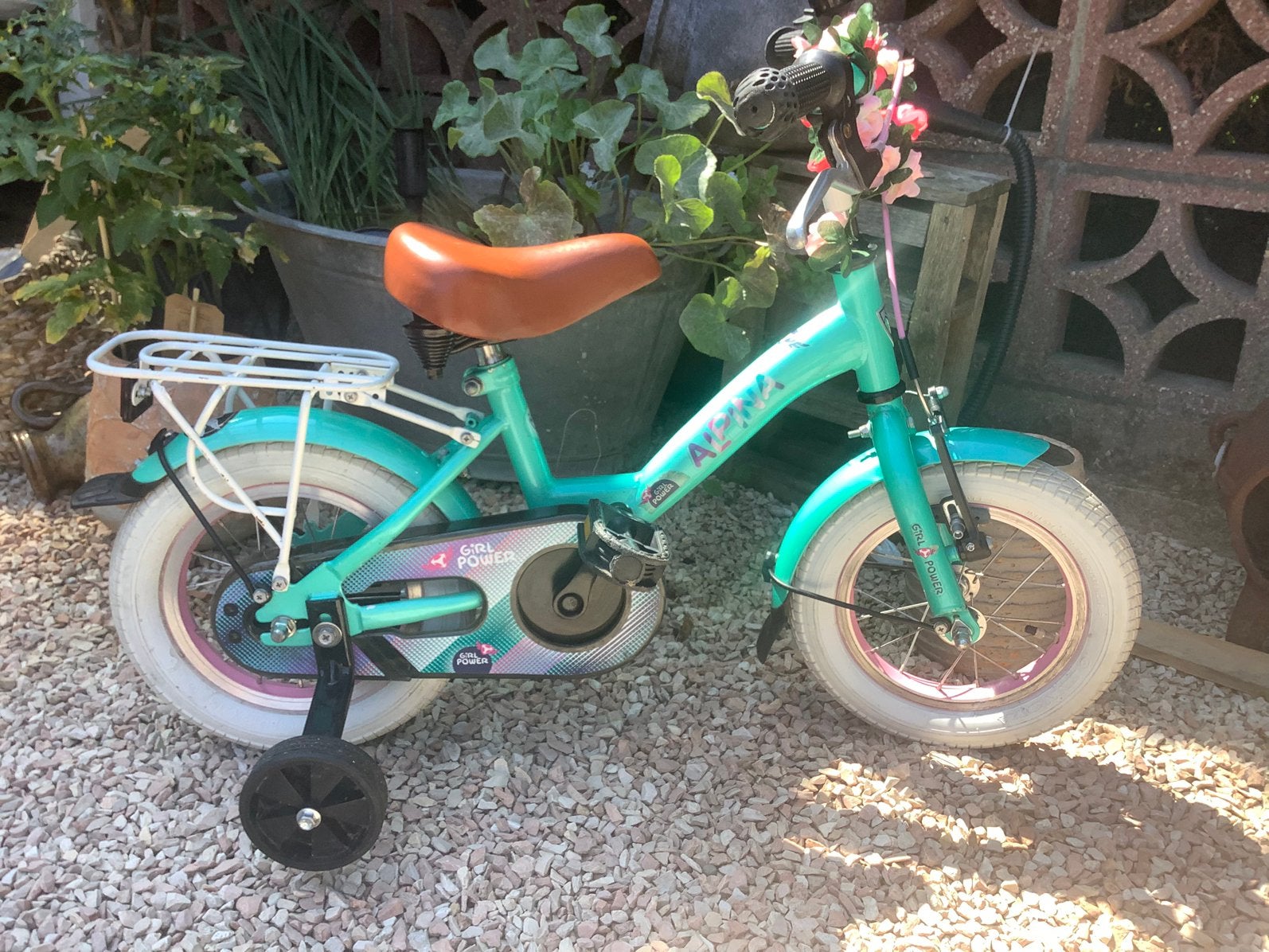 Kinderfietsje zgan !! Alpina 12,5” 🌸🌸, Fietsen en Brommers, Fietsen | Kinderfietsjes, Zo goed als nieuw, Minder dan 16 inch
