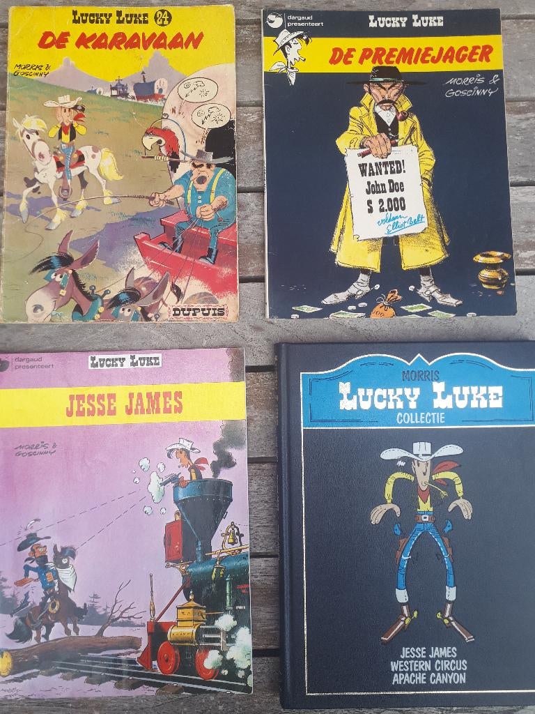 Diversen Lucky Luke + Yalek, gelezen, netjes, SAMEN 6 EURO, Boeken, Stripboeken, Meerdere stripboeken, Ophalen of Verzenden, Gelezen