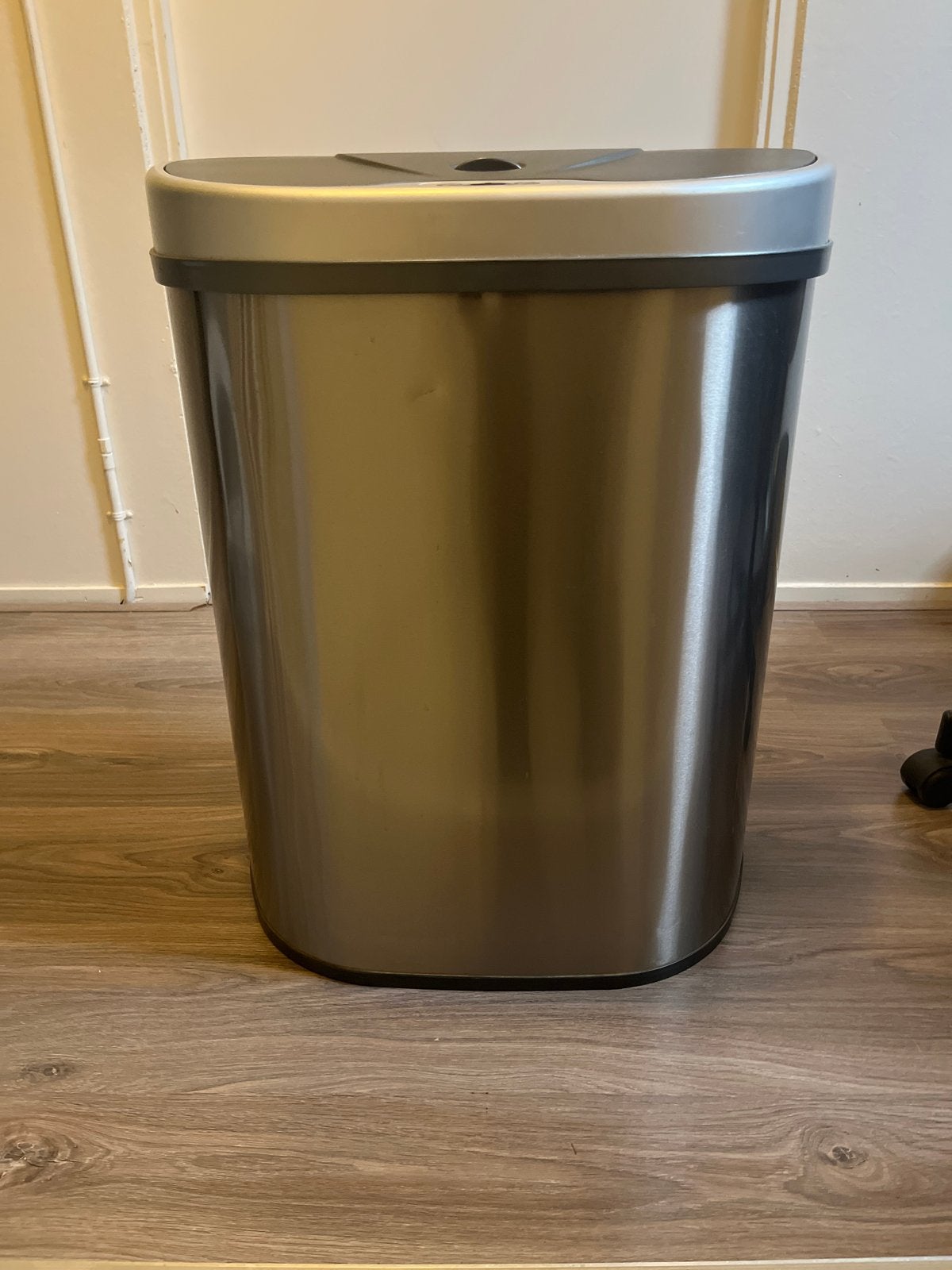Homra Prullenbak RVS met Sensor - 40 Liter, Ophalen, 50 – 75, Zo goed als nieuw, Rvs