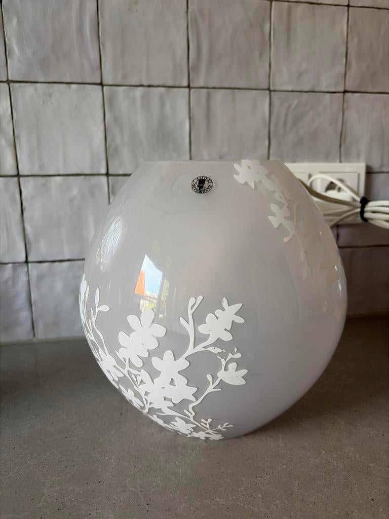 Ikea Knubbig Tafellamp - Sfeervolle Verlichting Meisjeskamer, Ophalen of Verzenden, Gebruikt, Glas, Minder dan 50 cm