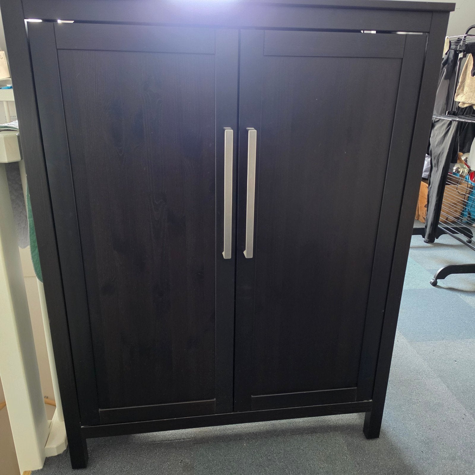 Leuke leg kast donkerbruin, Huis en Inrichting, Ophalen