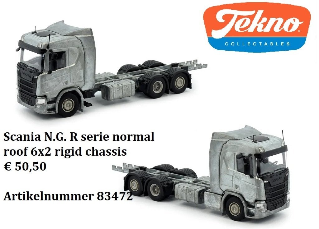 tekno kits, Ophalen of Verzenden, Nieuw, Bus of Vrachtwagen, Tekno