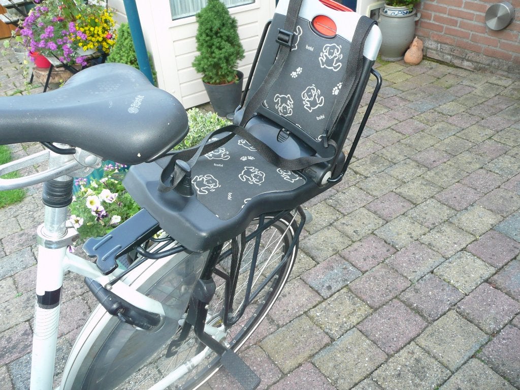 kinderzitje, Fietsen en Brommers, Fietsaccessoires | Fietsstoeltjes, Ophalen, Achterzitje, 22 t/m 36 kg, Bobike