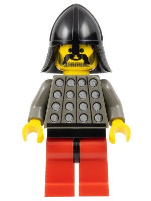 LEGO Castle cas029 Fright Knights - Knight 3, Red Legs with, Gebruikt, Lego, Ophalen of Verzenden, Minifiguur