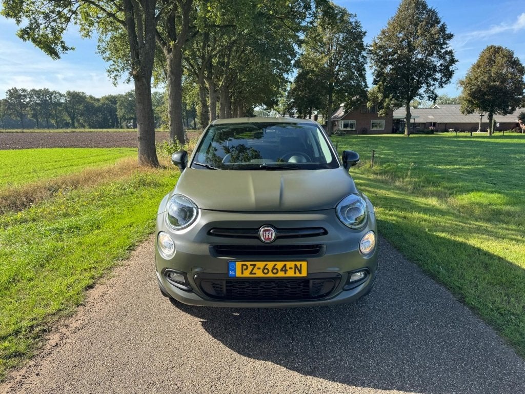 Fiat 500X 1.4 T M-Air S-Design | Navigatie | Half Leder | Tr, Auto's, Automaat, Gebruikt, 4 cilinders, Origineel Nederlands