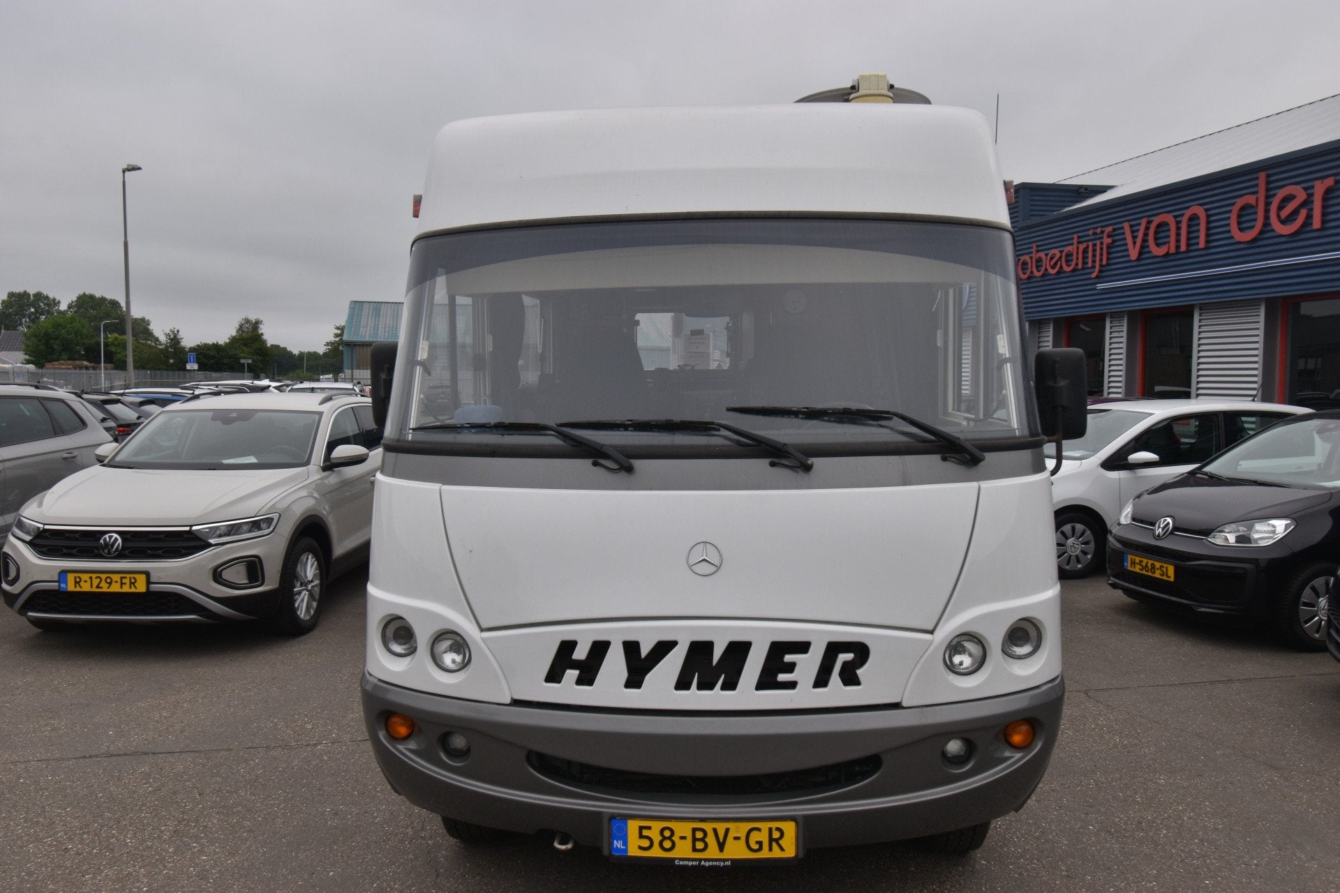 Mercedes-Benz EG/BMS001 Hymer Starline B510 , DAK AIRCO , HY, Half-automaat, Verkoop@autobedrijfvandermeij.nl, Diesel, Autobedrijf Van der Meij B.V.