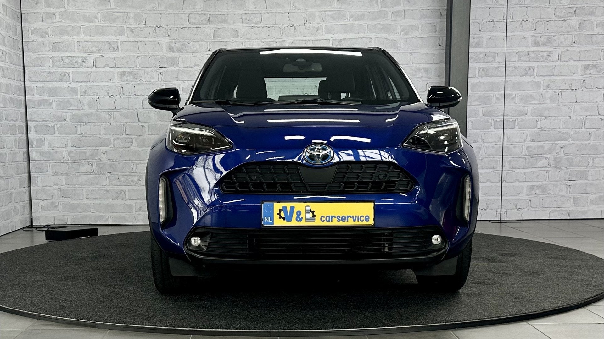 Toyota Yaris Cross 1.5 Hybrid First Edition / Stoel/stuurver, Stof, Gebruikt, Blauw, 116 pk