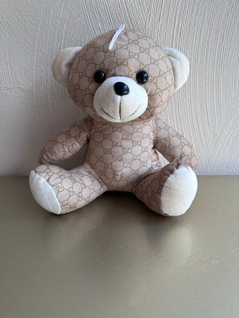 Gucci Knuffel Beer - Stijlvolle en Zachte Knuffel, Beer, Ophalen of Verzenden, Zo goed als nieuw, Klein (minder dan 20 cm)