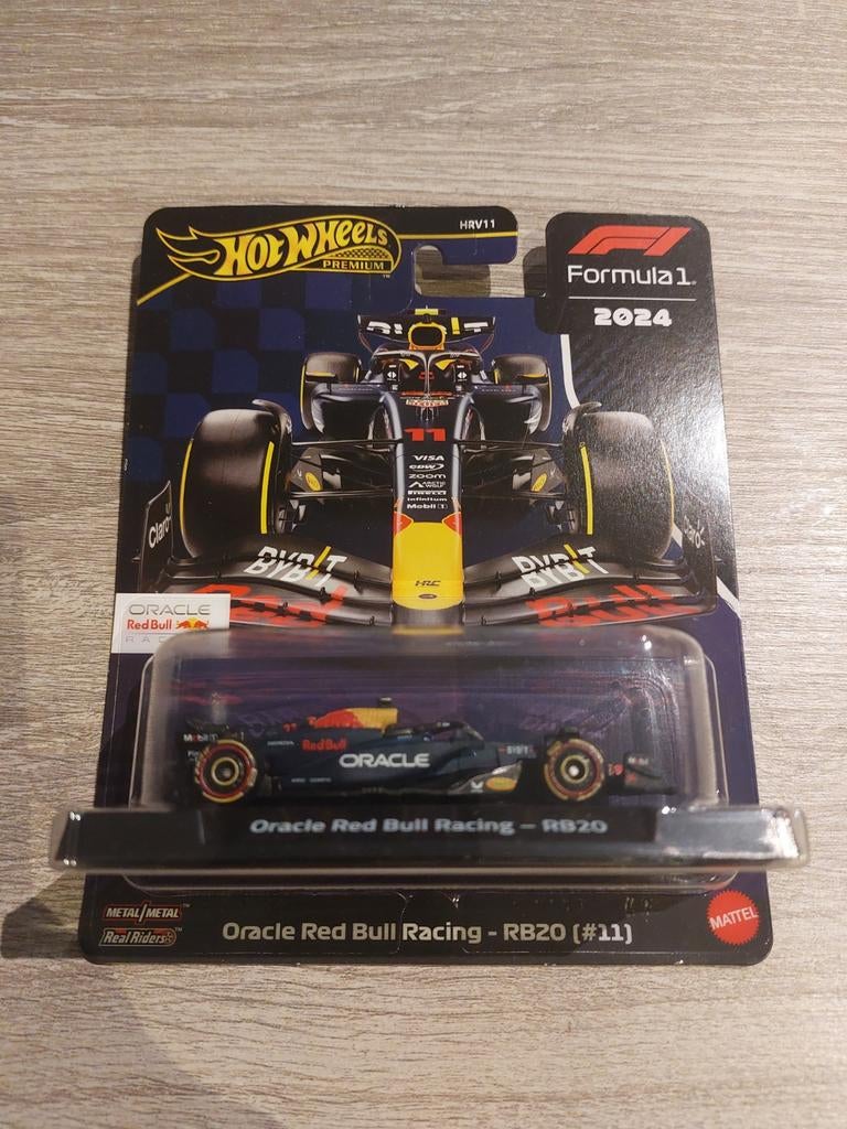 Hot Wheels Premium Oracle Red Bull Racing - RB20 (#11), Ophalen of Verzenden, Nieuw, Auto