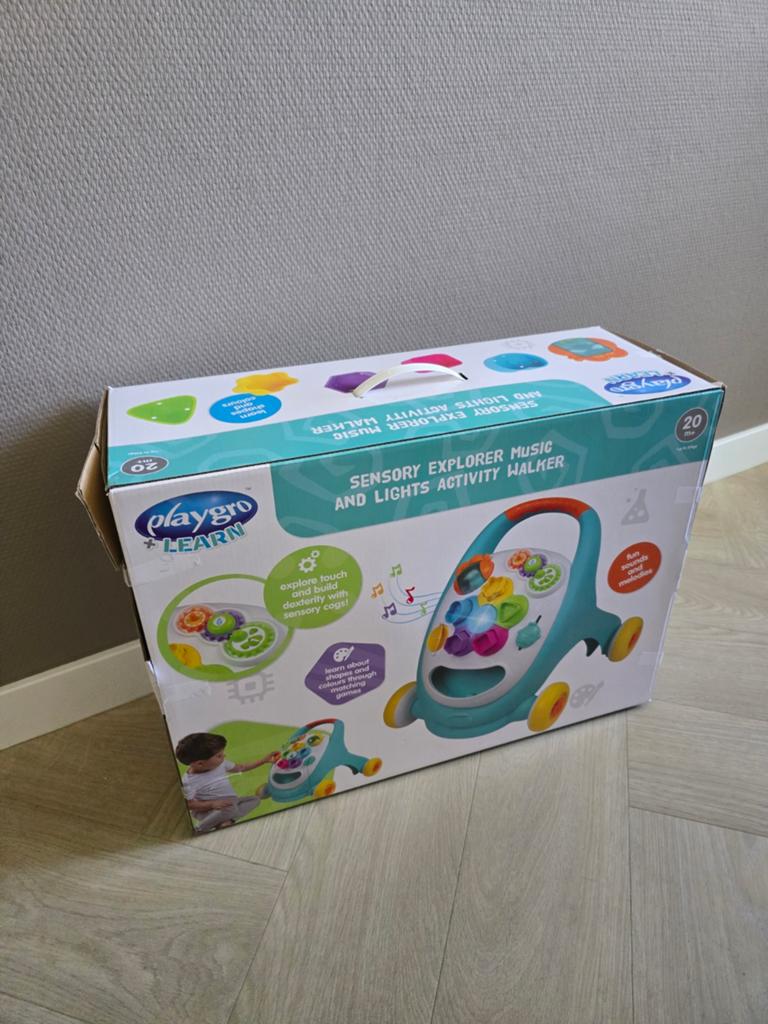 Playgro Sensory Explorer Muziek & Licht Activity Walker, Ophalen, Nieuw, Overige typen, Met licht