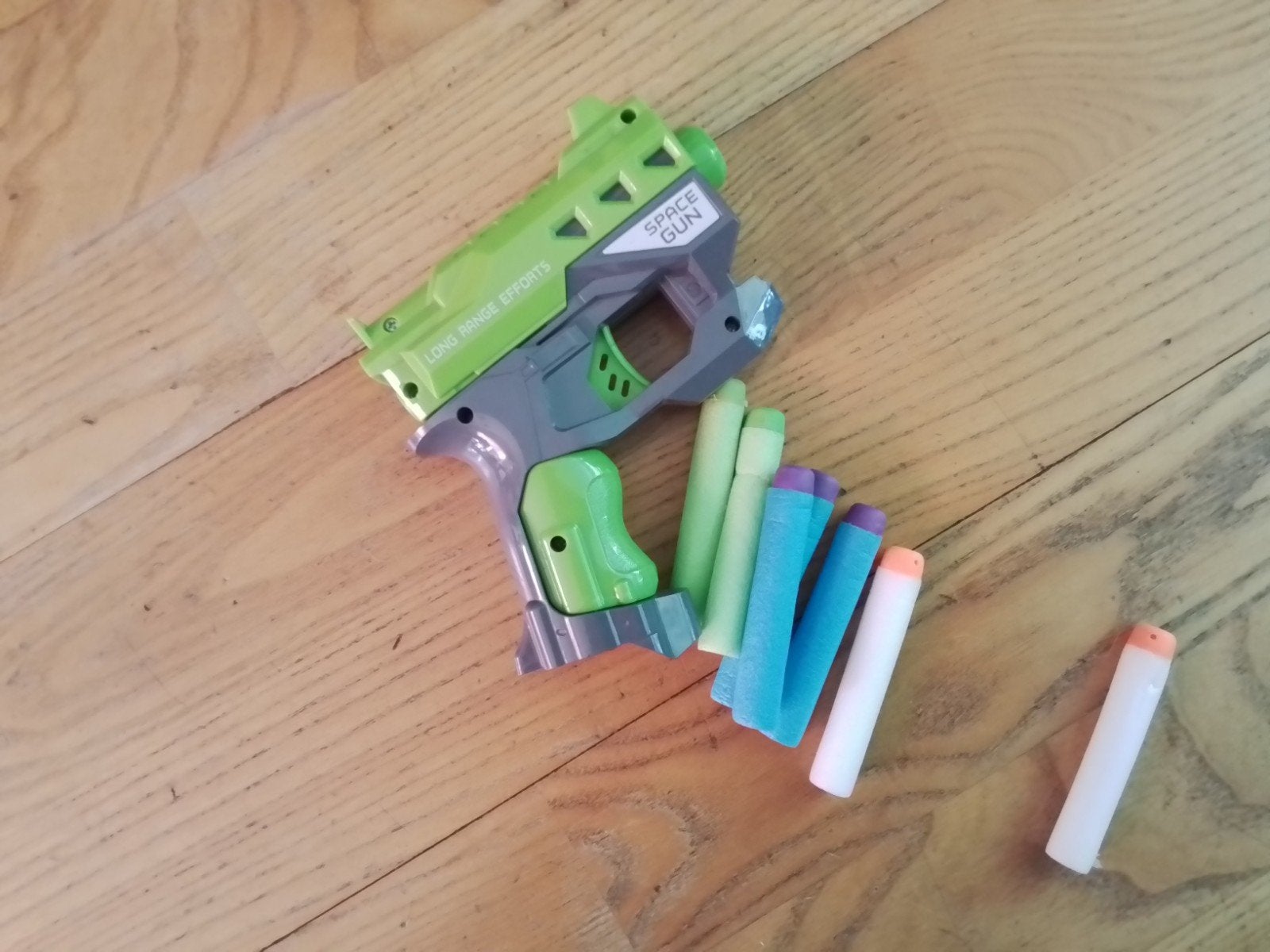 space gun long range efforts met pijltjes, Ophalen, Gebruikt, Jongen of Meisje